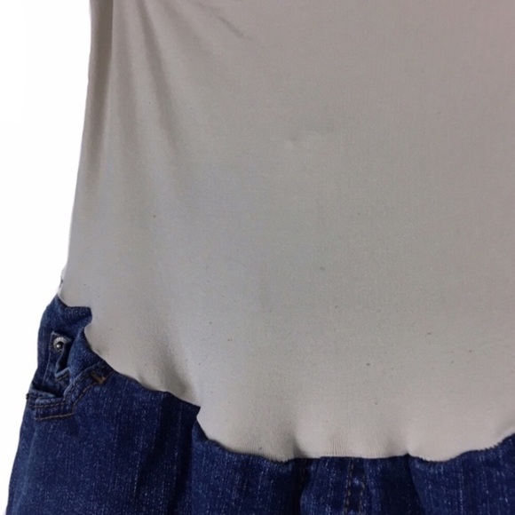 MOTHERHOOD MATERNITY Jeans Secret Fit Belly Stretch Denim Petite Medium 8-10 - Picture 7 of 14